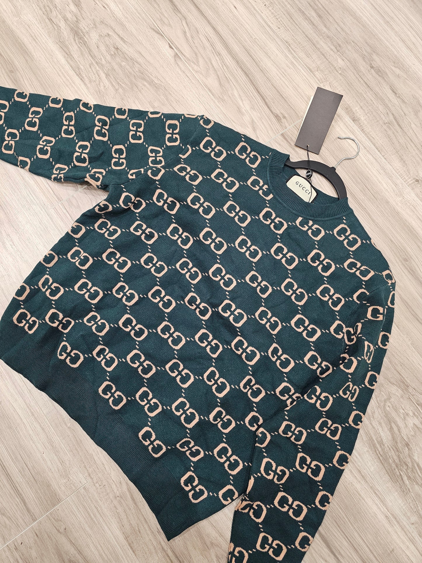 Green G oversized Sweater one size