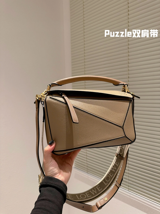 Taupe Pzl Lw Bag preorder