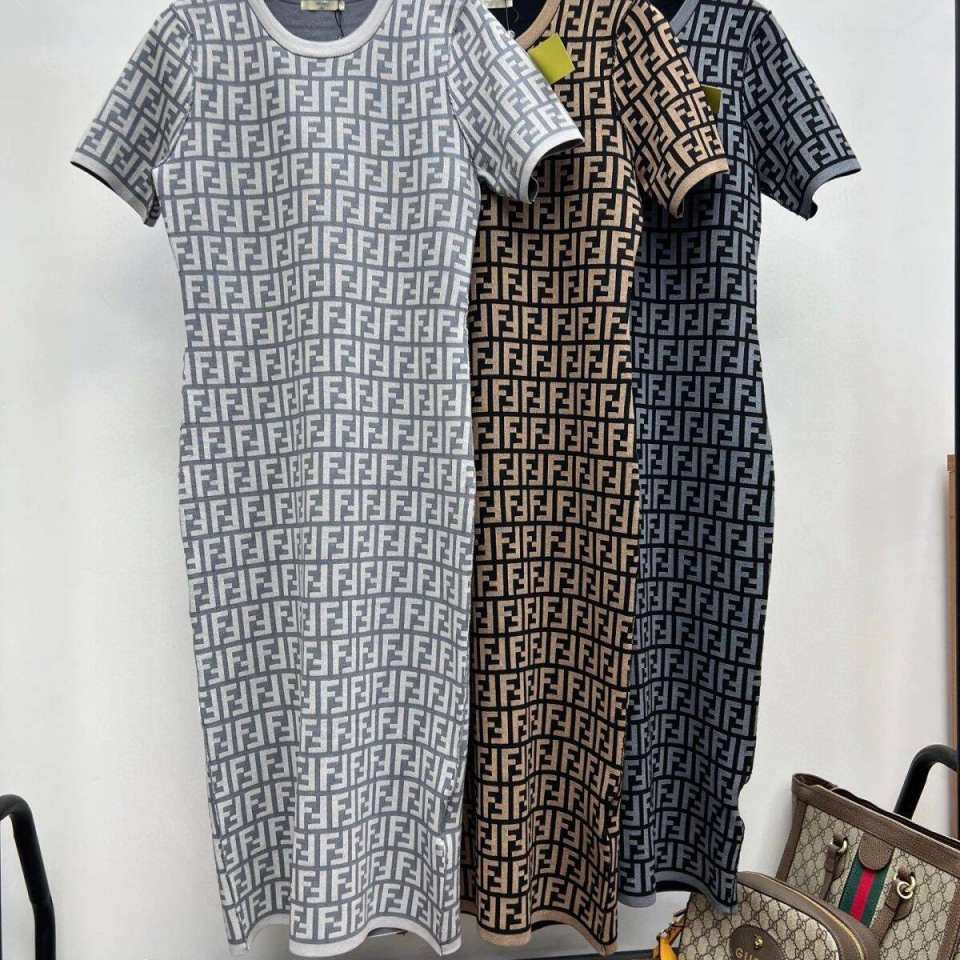 F Dress preorder dark gray/blue