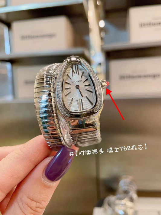 Silver Bvgr Single Wrap Watch preorder