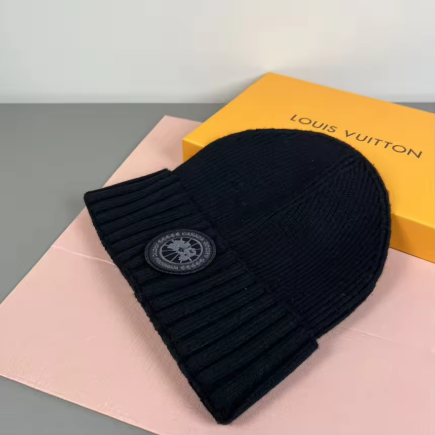 CG Black beanie hat preorder