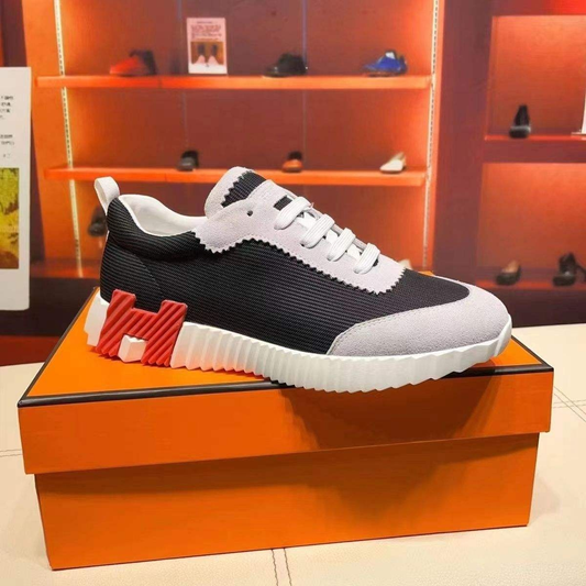 H Sneakers black/orange women's preorder