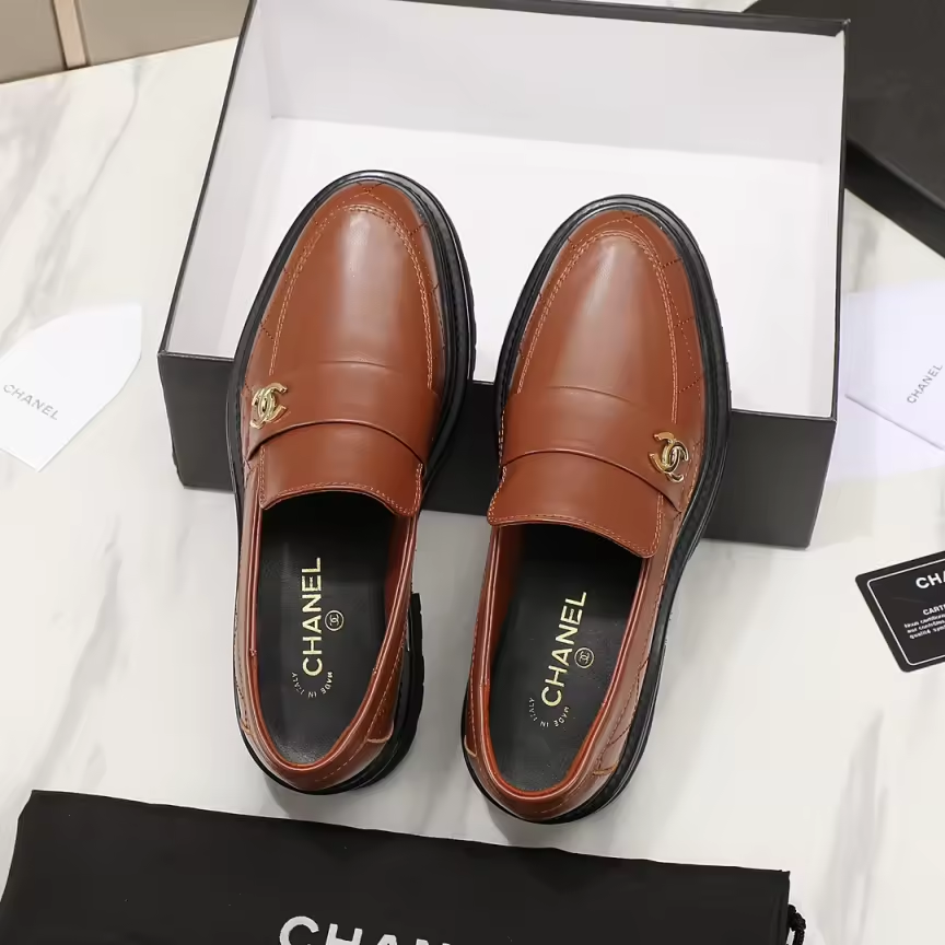 Brown Chunky C Loafer genuine leather preorder