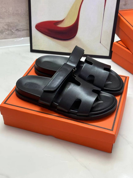 Black H Sandals preorder