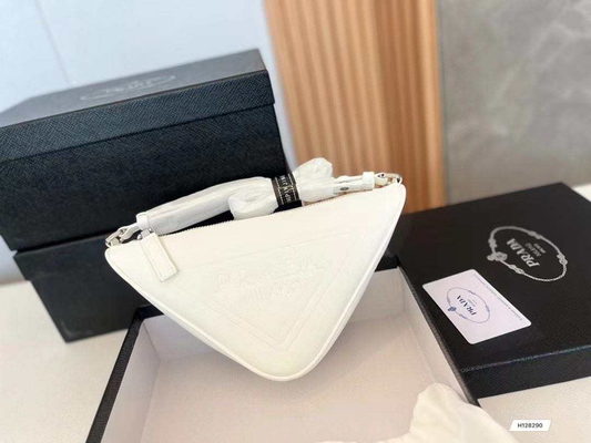 White triangle P bag preorder