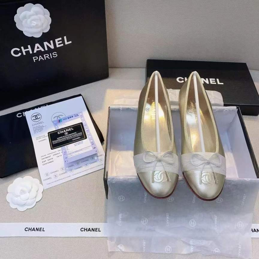 Gold C Flats preorder