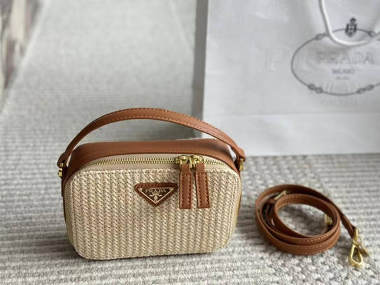 P Mini straw/luggage Bag preorder