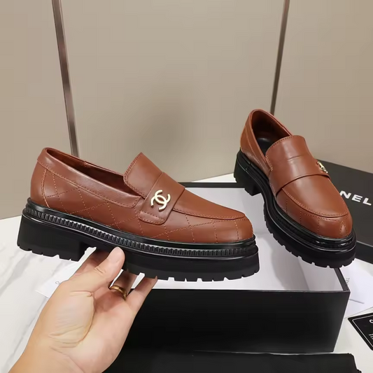 Brown Chunky C Loafer genuine leather preorder