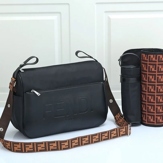F Diaper Bag leather preorder