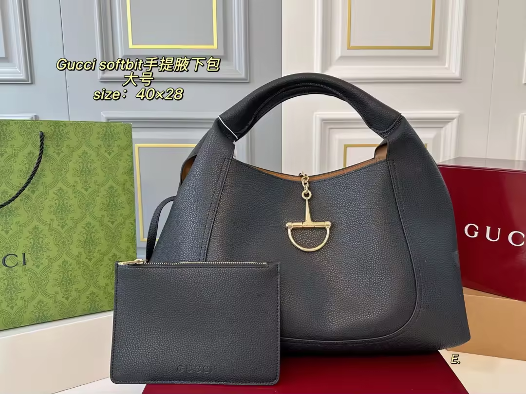 G leather handbag 40x28cm preorder