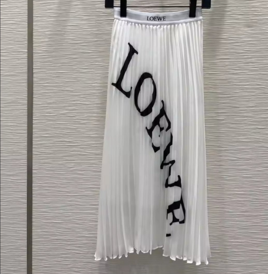 Lw Black and White Skirt