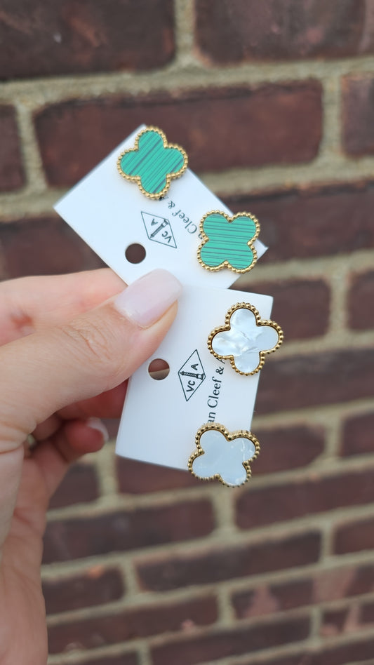 Big VC gold plated studs