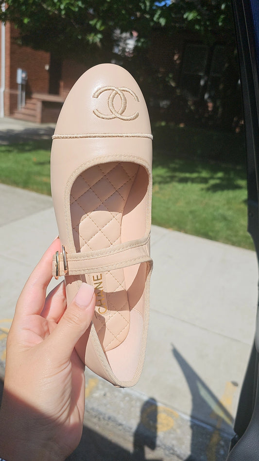 Nude C MJ Flats preorder