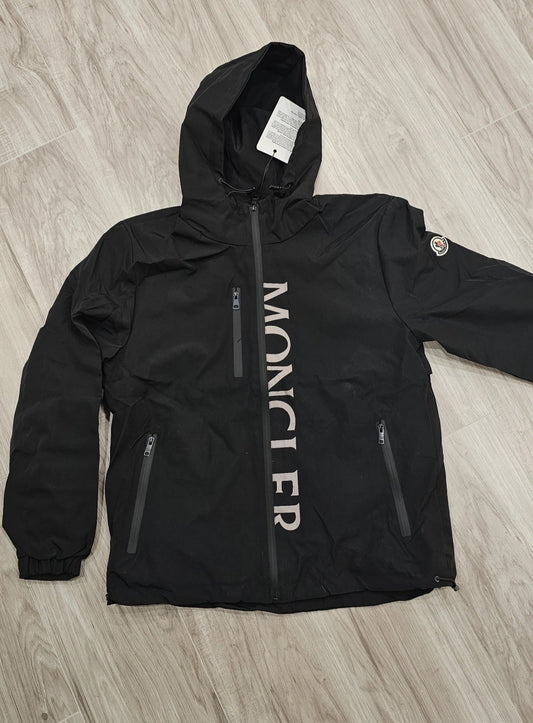 Men's Black Mnclr Windbreaker