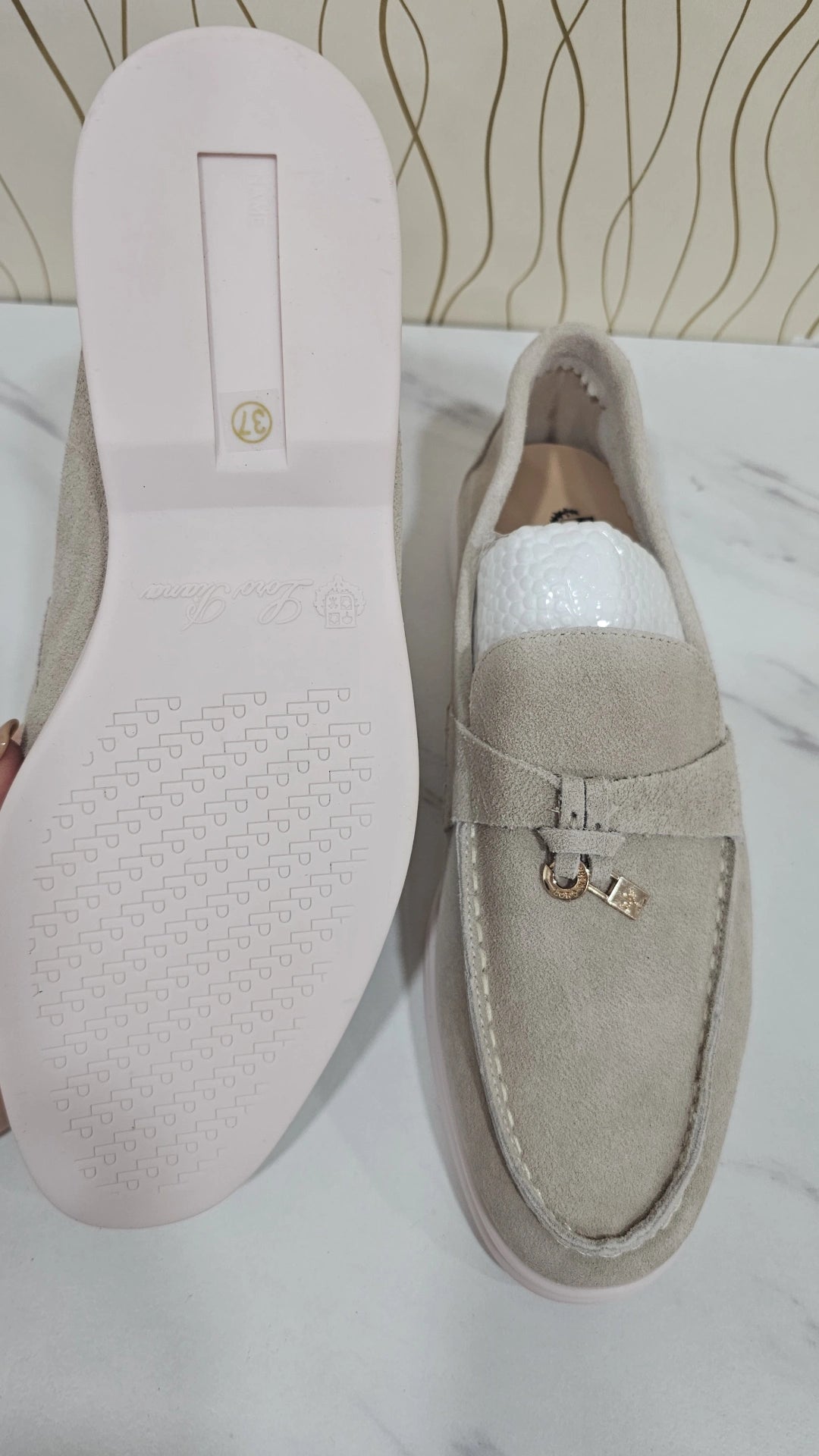 Light taupe LP Loafers preorder