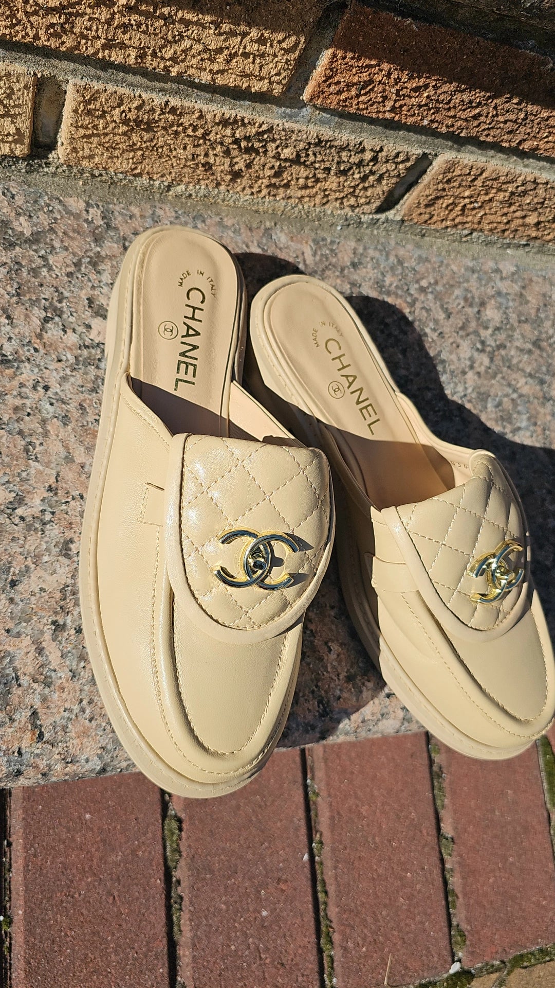 Leather C Lock Mules preorder