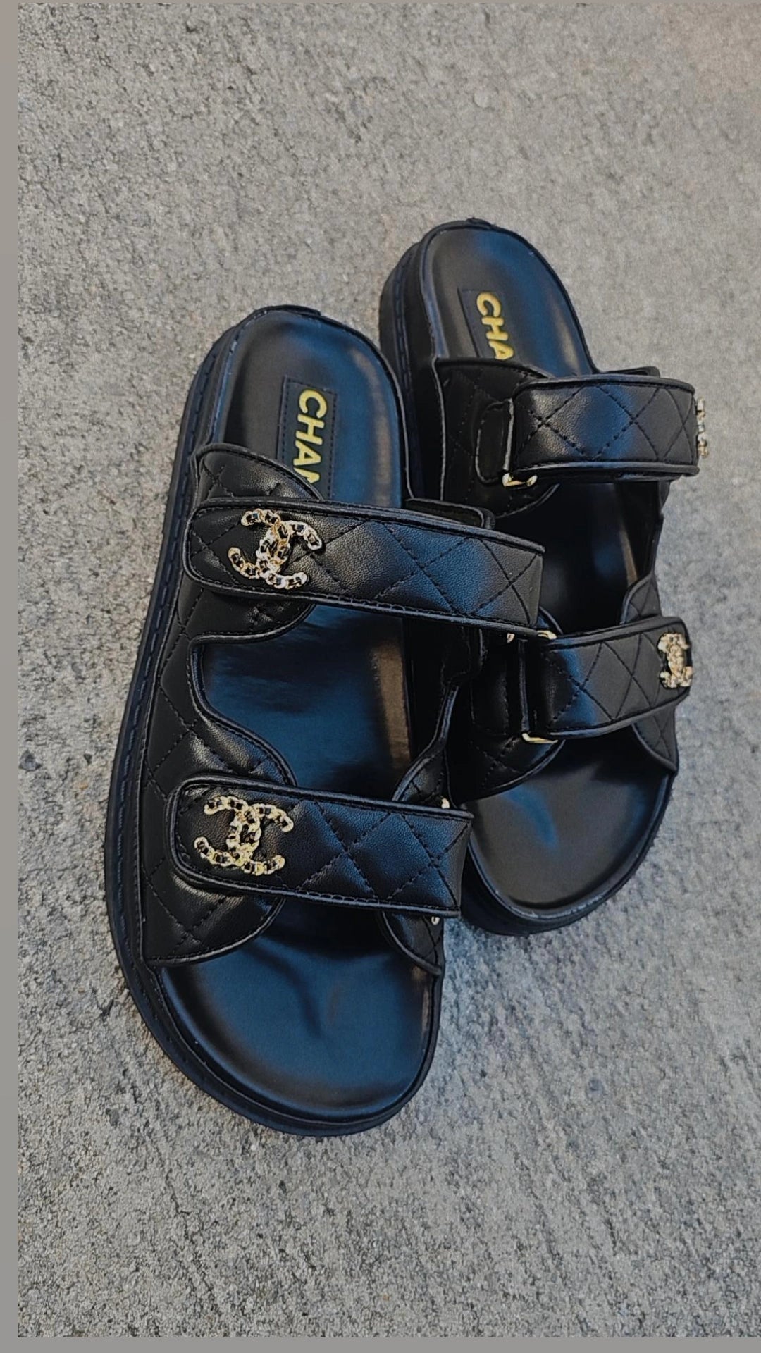 Black C Sandals preorder