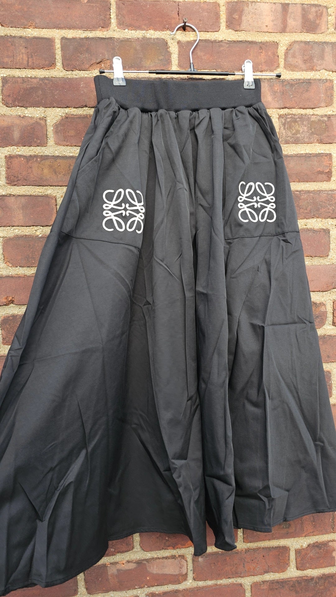 Lw Skirt Black and Tan