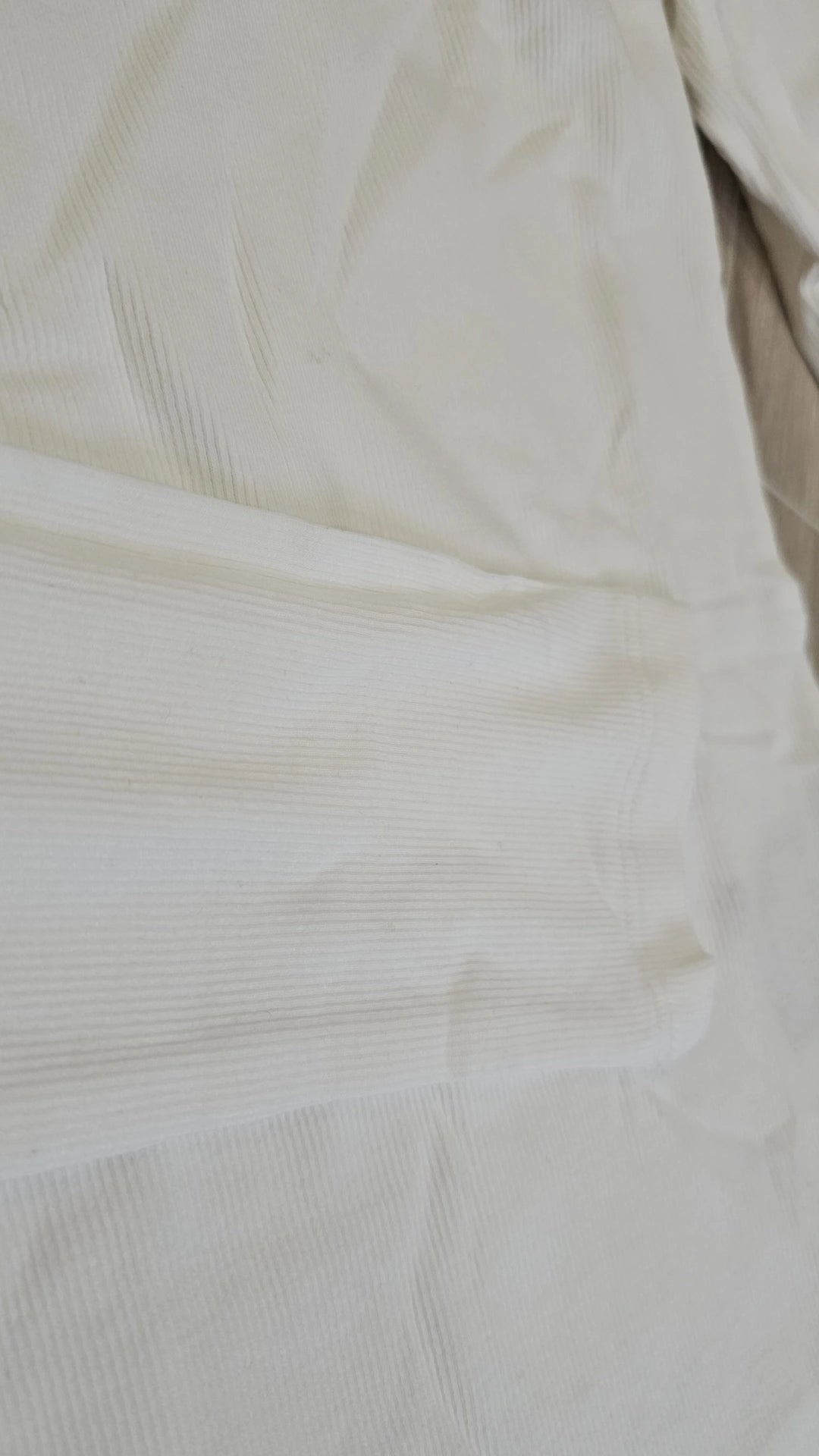 Ys Cotton Ribbed Tshirt Black and White