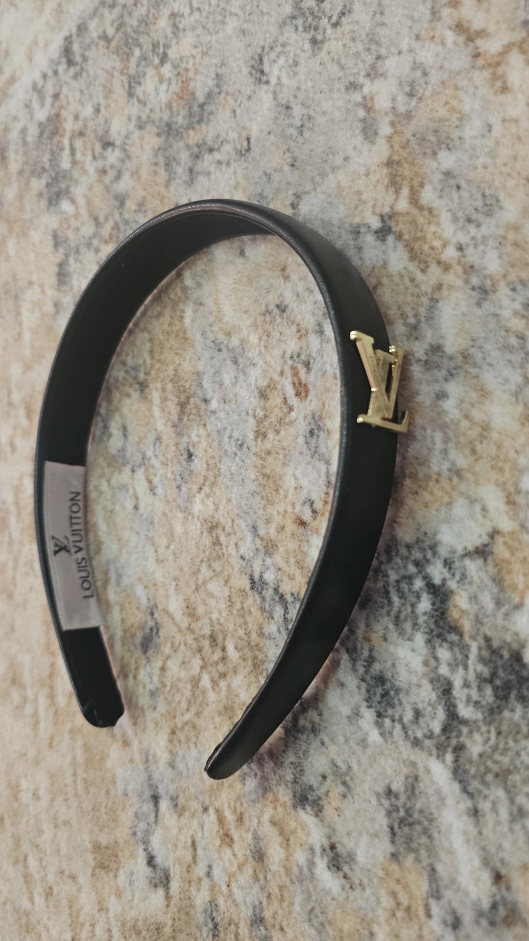 L black thin Headband preorder