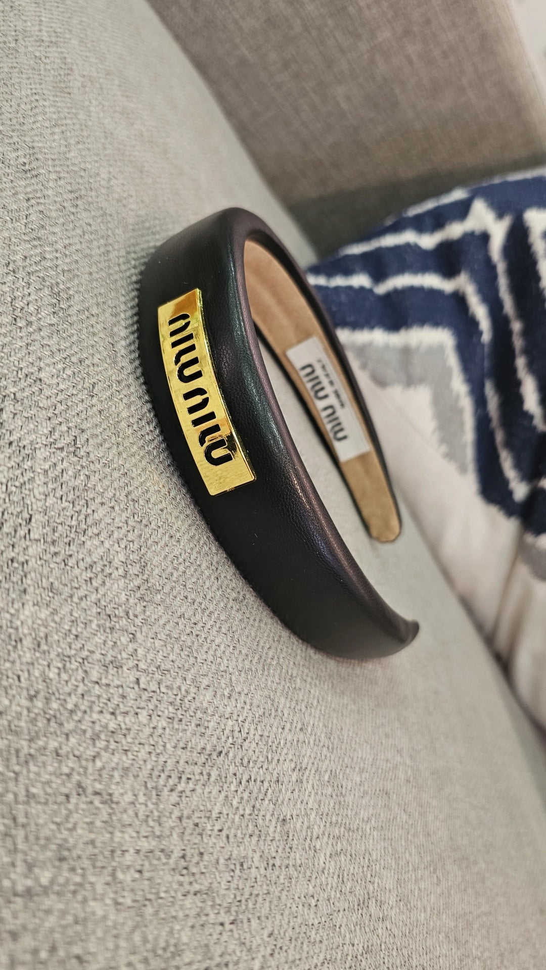 MM Headbands 3 colors with gold logo