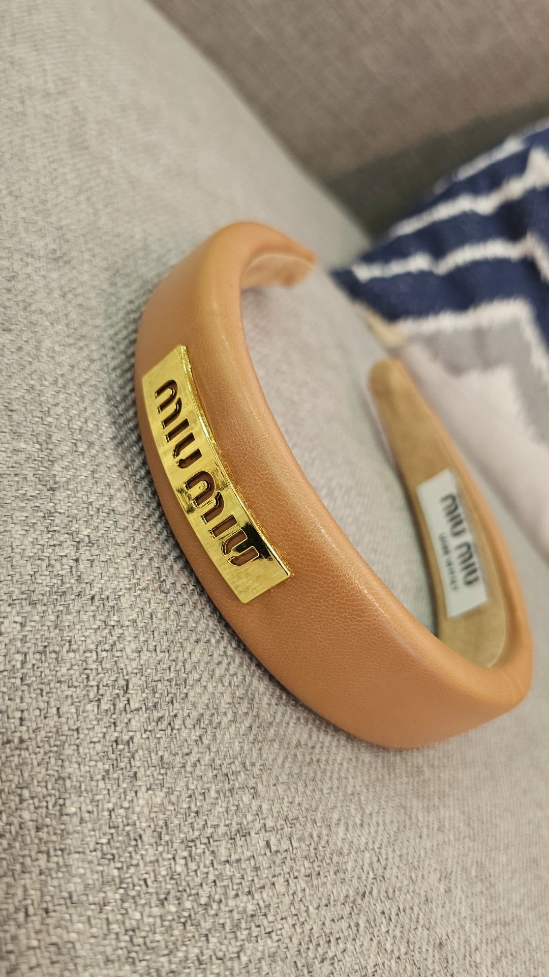MM Headbands 3 colors with gold logo