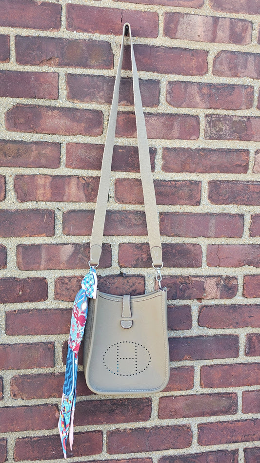 Taupe small H Bag leather preorder