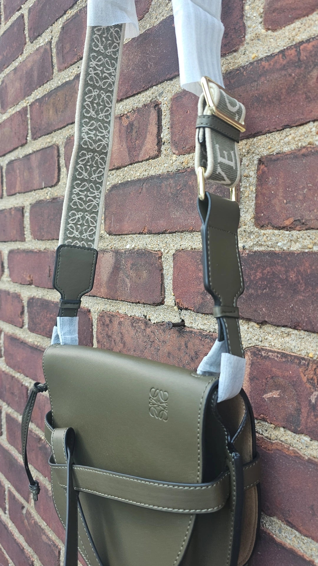 Hunter Green LW Crossbody Bag