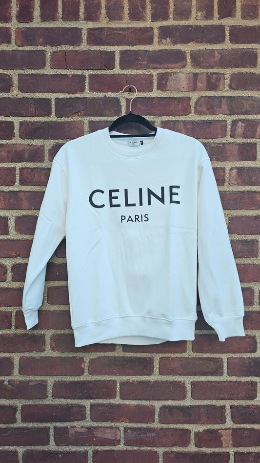 White Cel warm cozy sweater