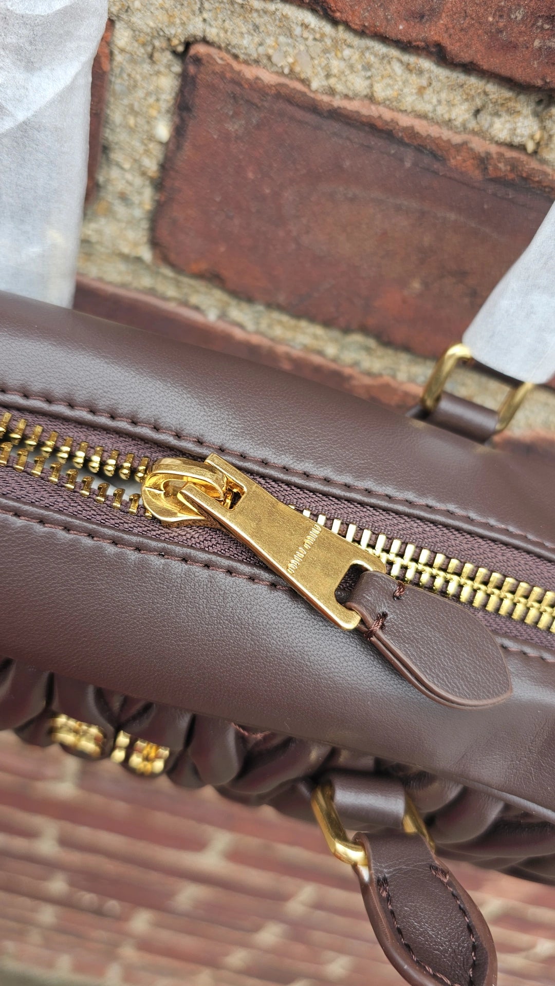 Chocolate brown MM bag