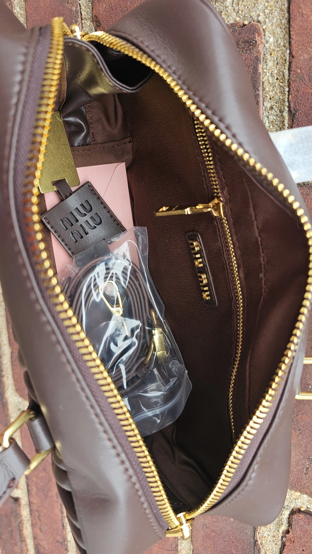Chocolate brown MM bag