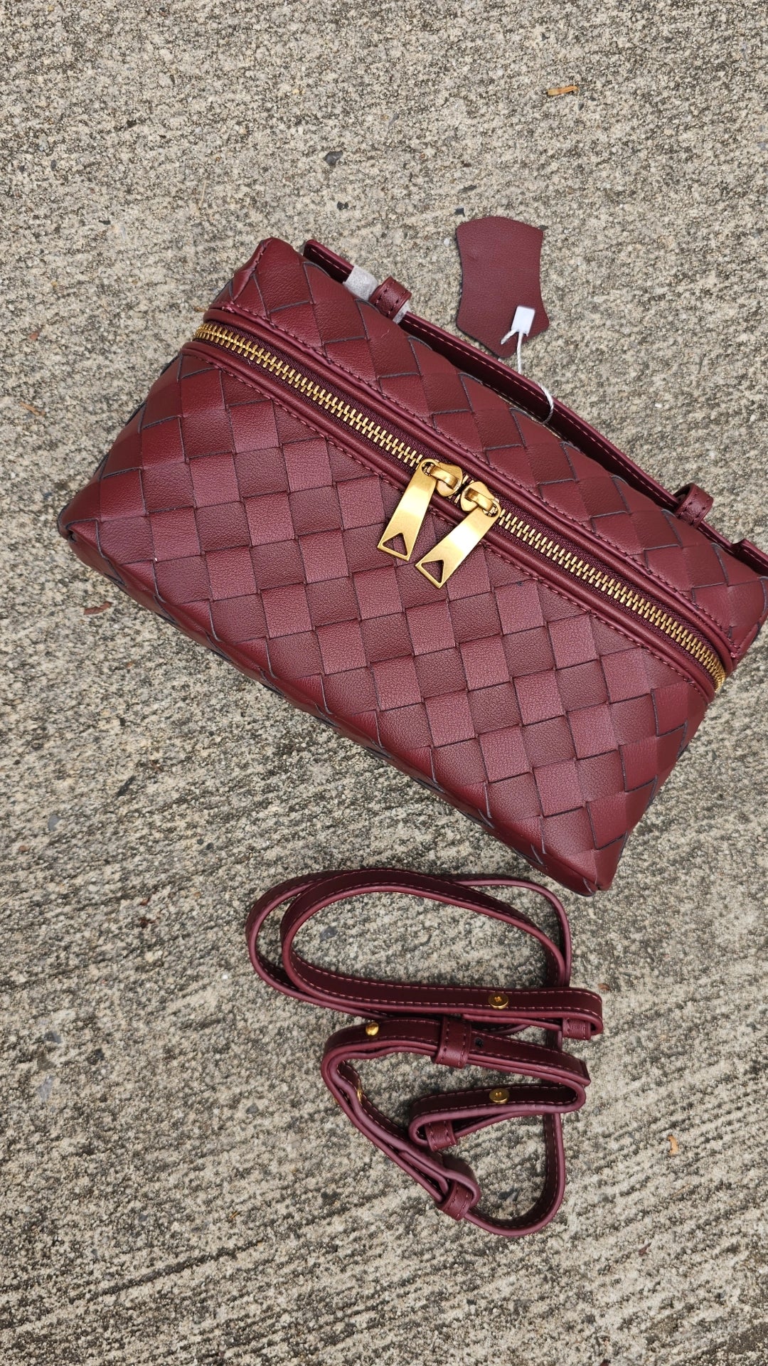 Burgundy BV Bag