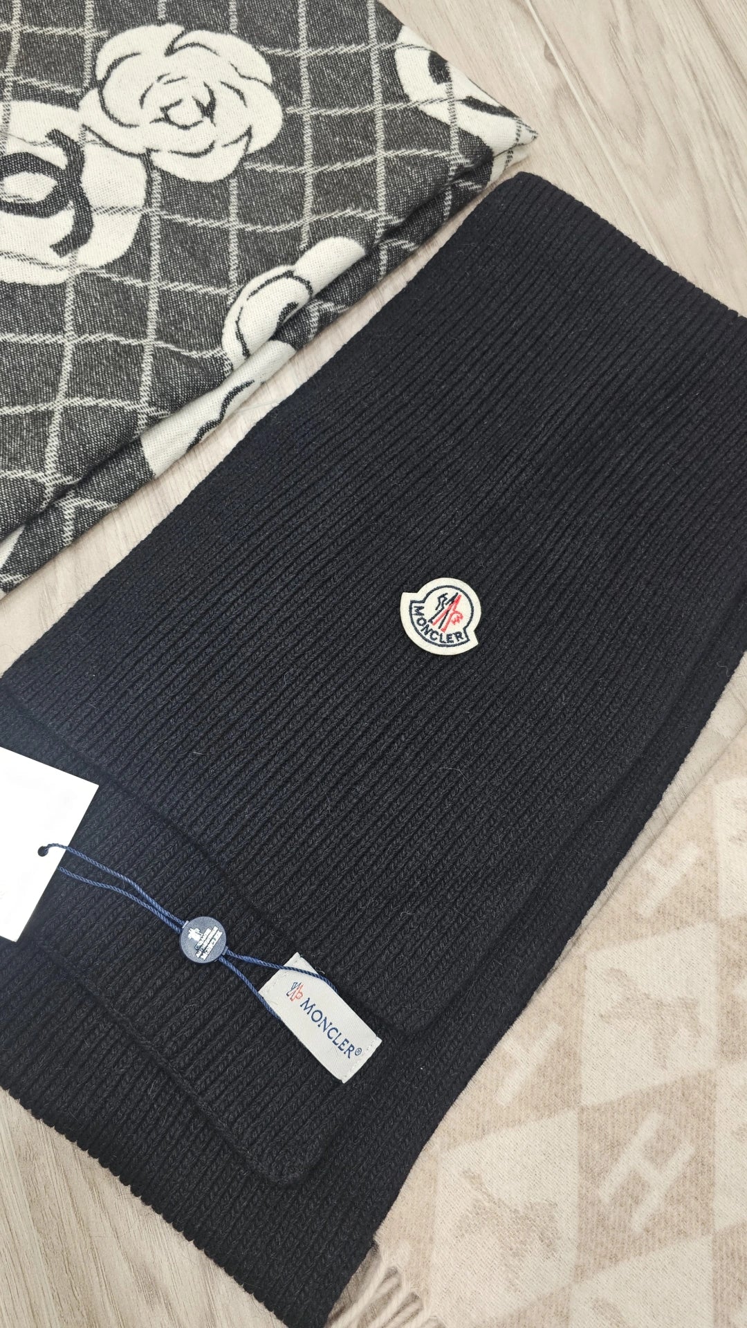 Mnclr Black Scarf