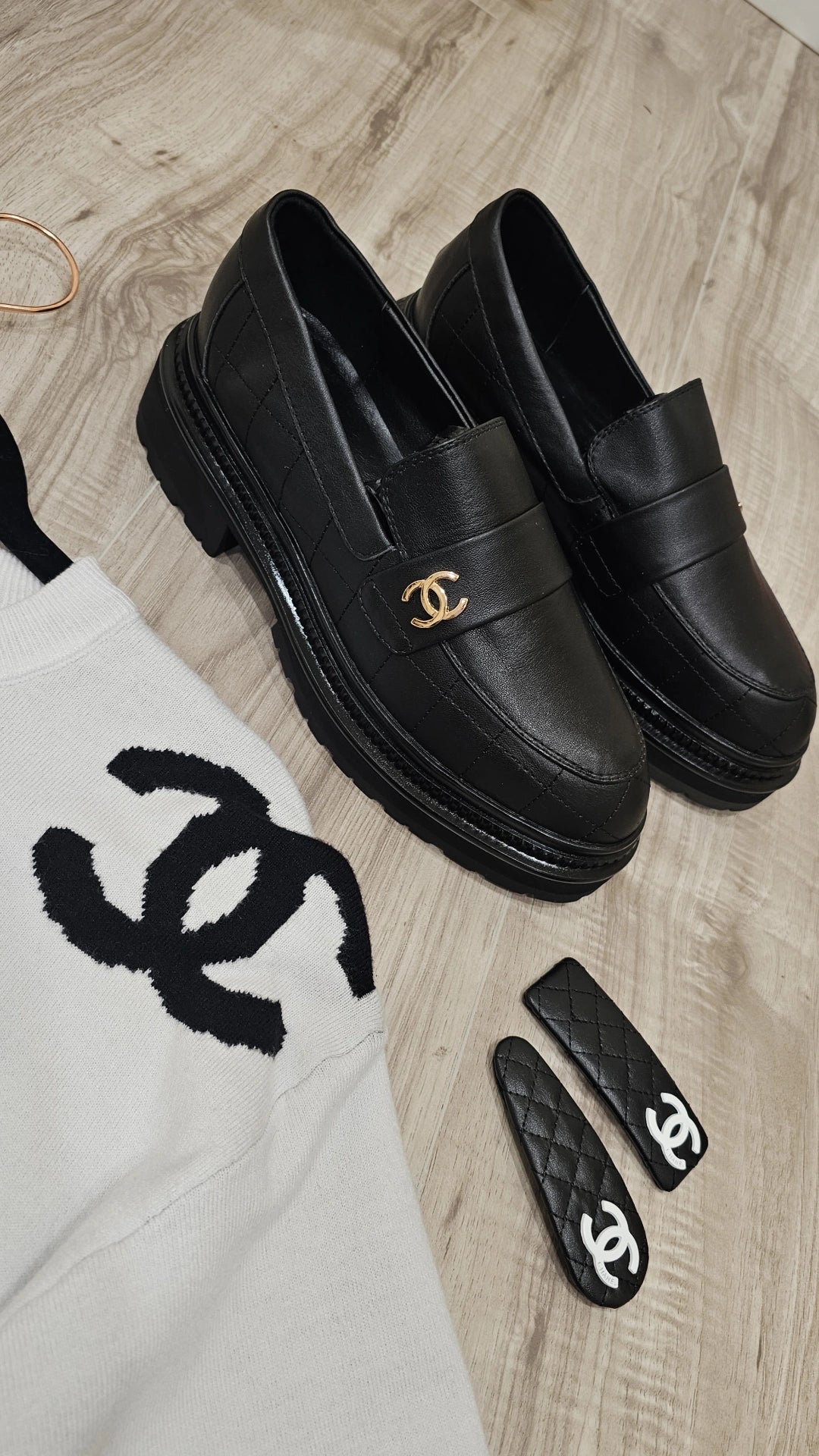 Black Chunky C Loafer genuine leather preorder