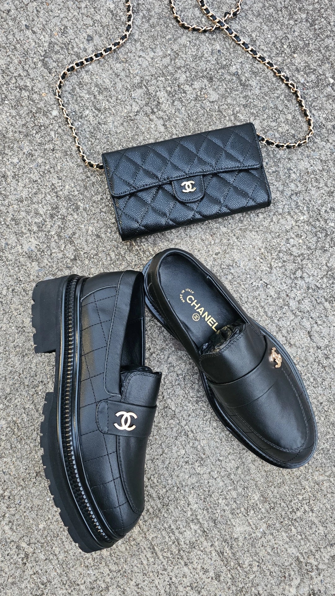 Black Chunky C Loafer genuine leather preorder