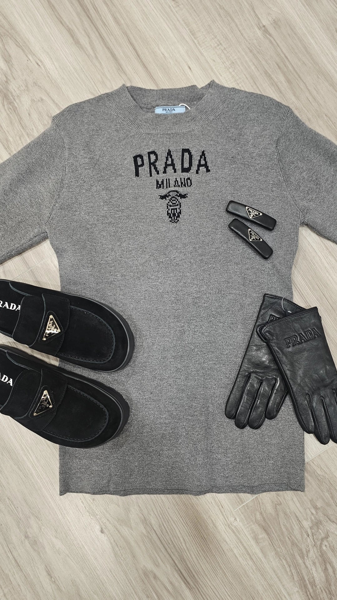 Gray P Sweater size L