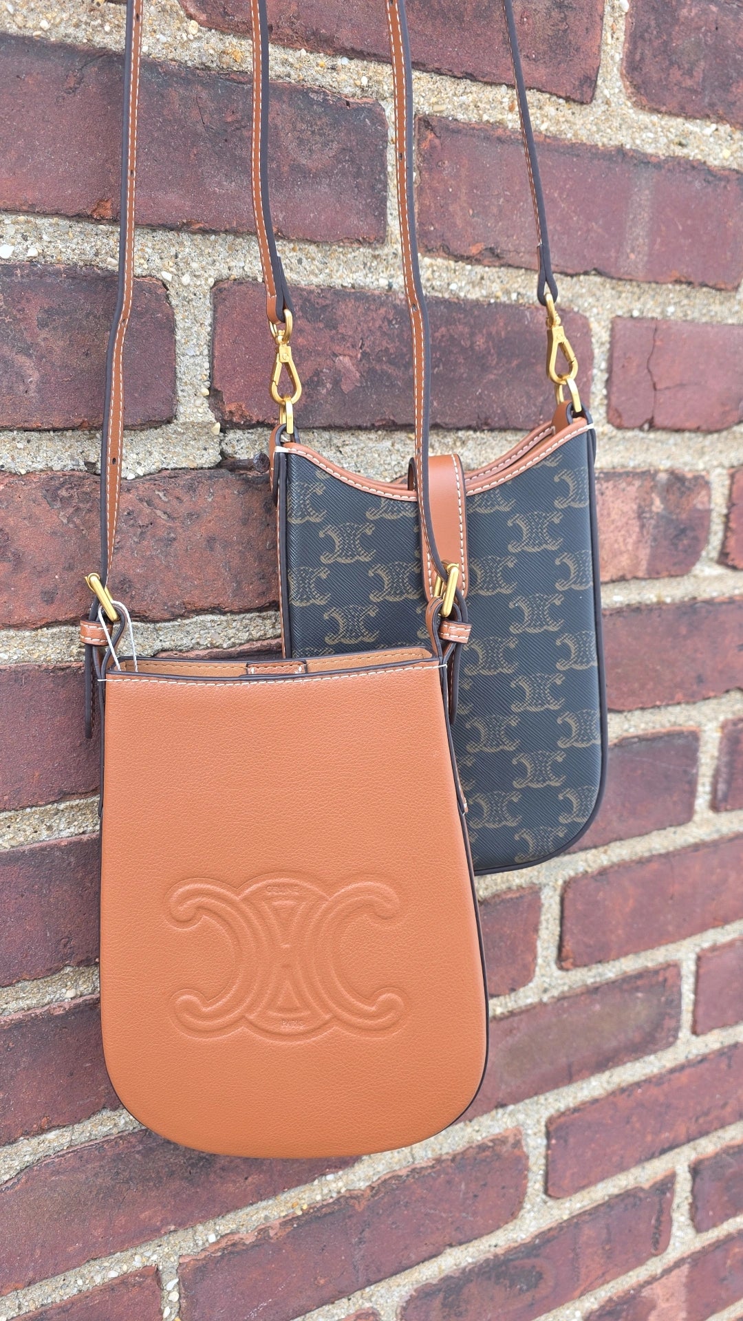 Cel luggage Brown Phone Bag preorder