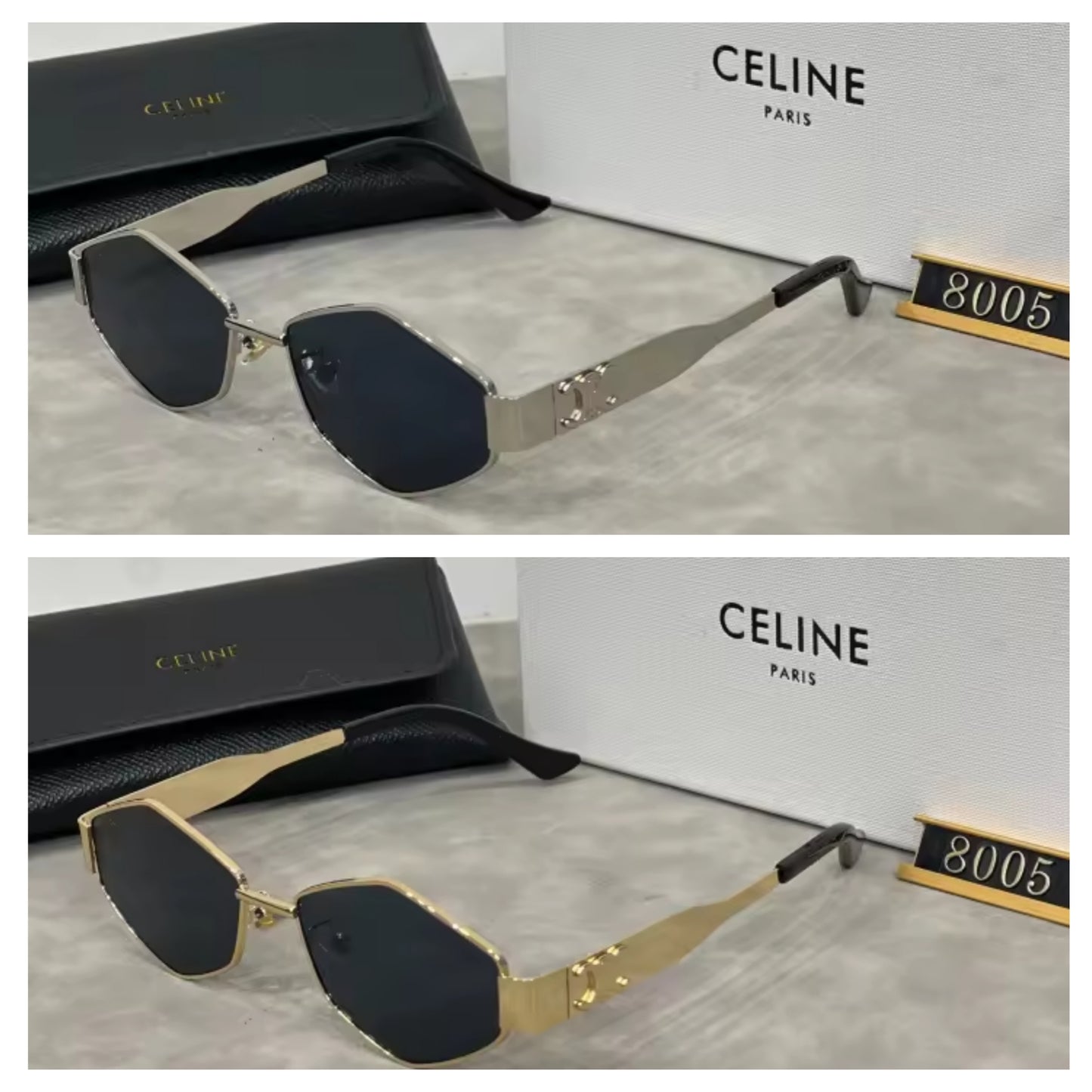 Cel pointy Sunglasses metal frame 3 colors preorder