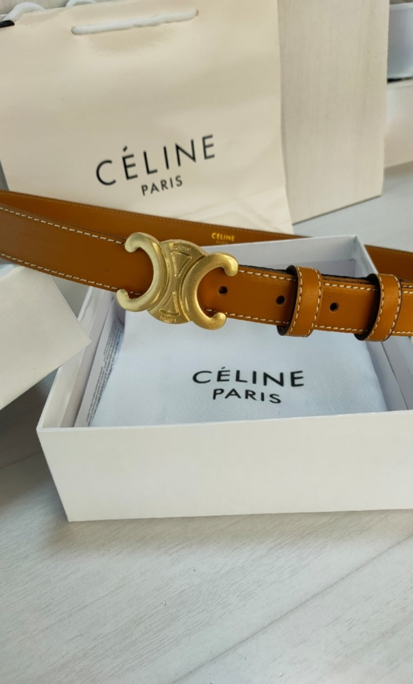 Brown/Luggage Cel Belt preorder
