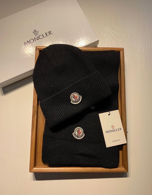 Hat & Scarf Set M Black LD64 preorder