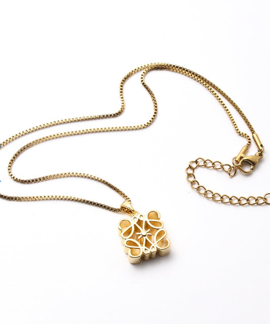 Lw Gold Necklace in stock