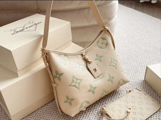 L Green/Beige Bag preorder