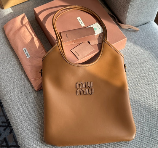 Tan MM Bag preorder