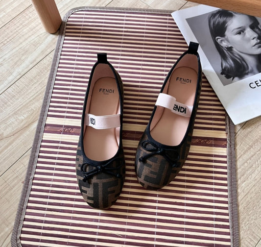 F Flats with pink strap preorder