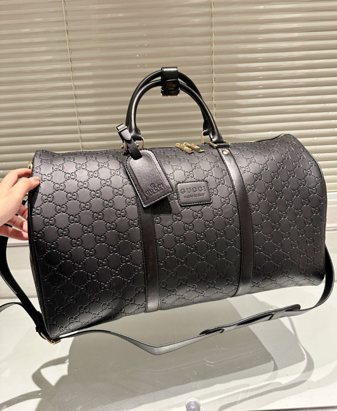 Black G 50 cm Duffle Bag preorder 091