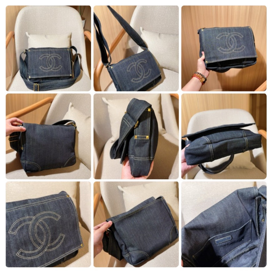 Denim Crossbody C Bag preorder