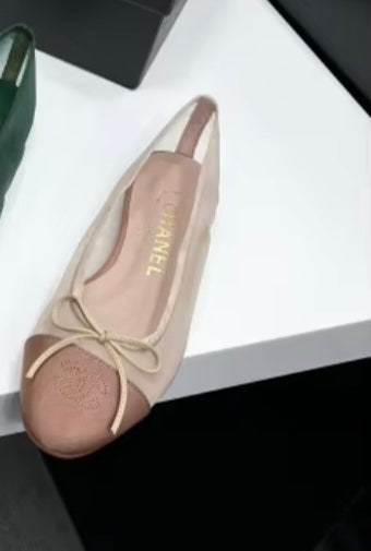 Mesh blush C Flats preorder
