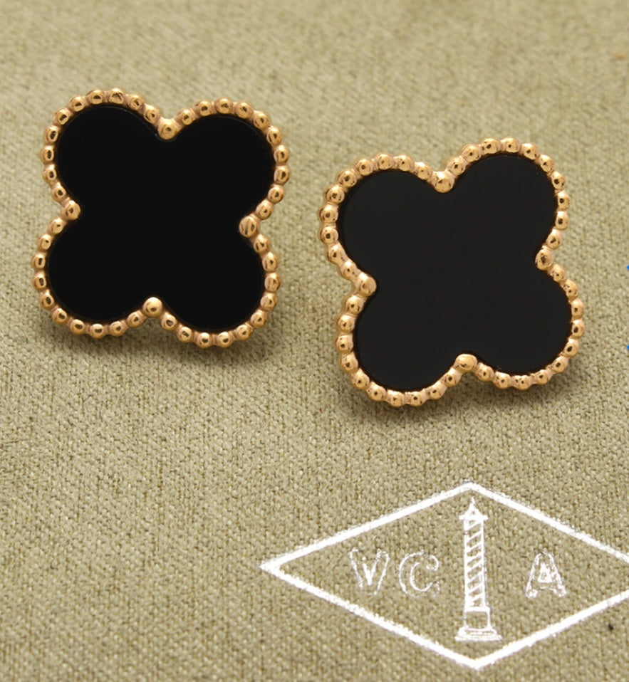 Big VC gold plated studs