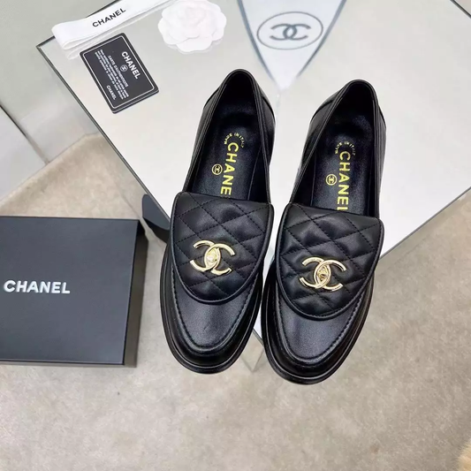 C Lock Loafers pu leather