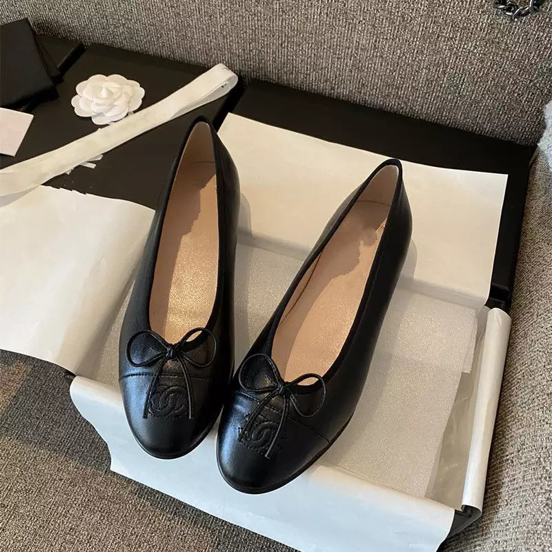 Bow Flats Genuine Leather